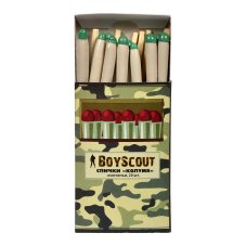 Спички "Колумб" 80 мм, 20 шт не гаснут от ветра и влаги /80/20 BOYSCOUT